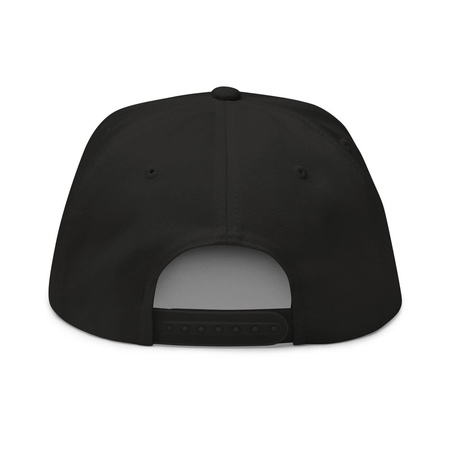 Gorra de visera plana bordada