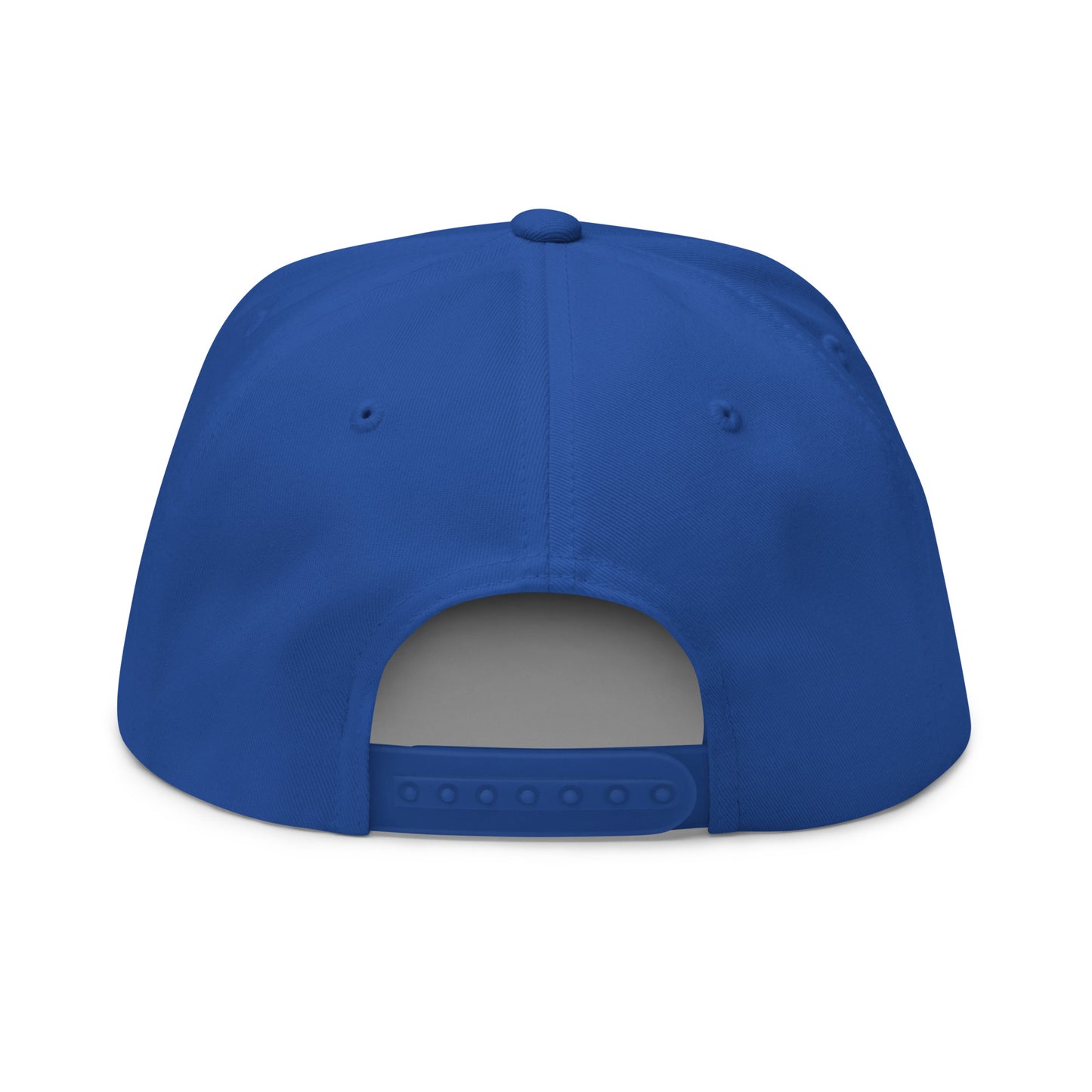 Gorra de visera plana bordada