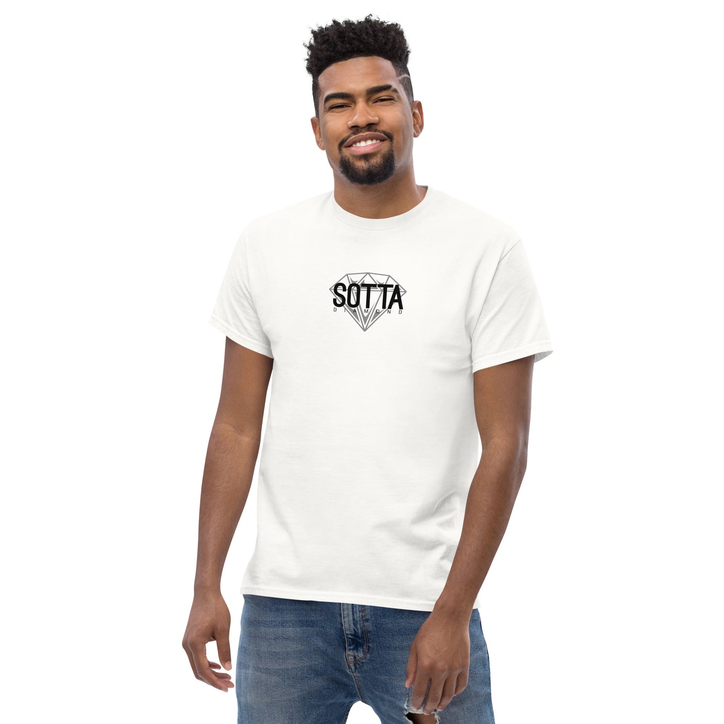 Camiseta clásica logo grande unisex