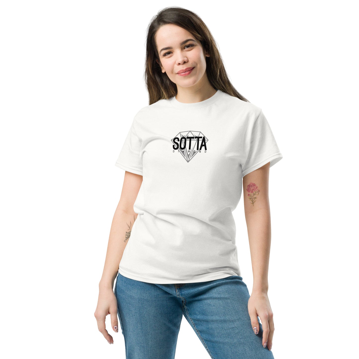 Camiseta clásica logo grande unisex