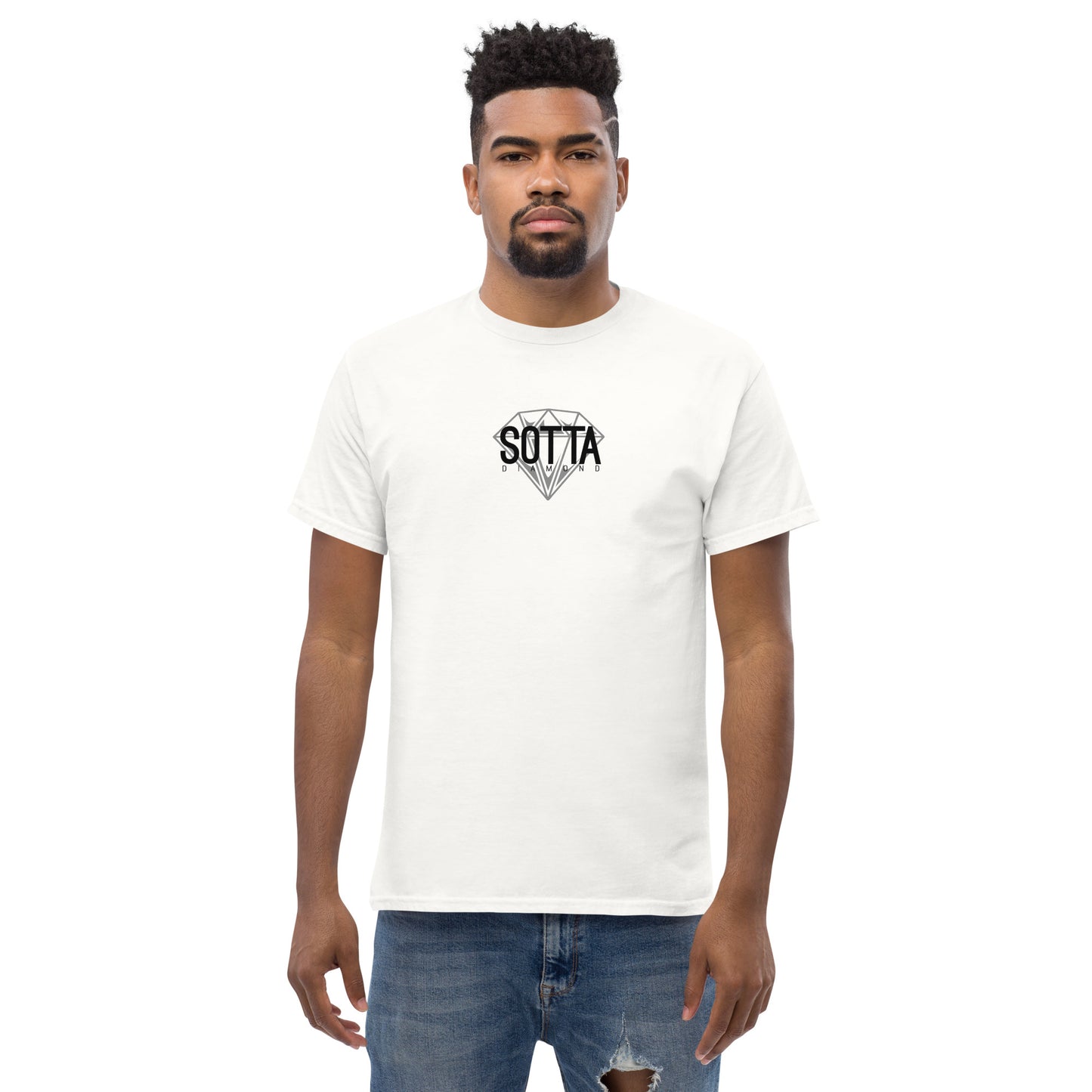 Camiseta clásica logo grande unisex